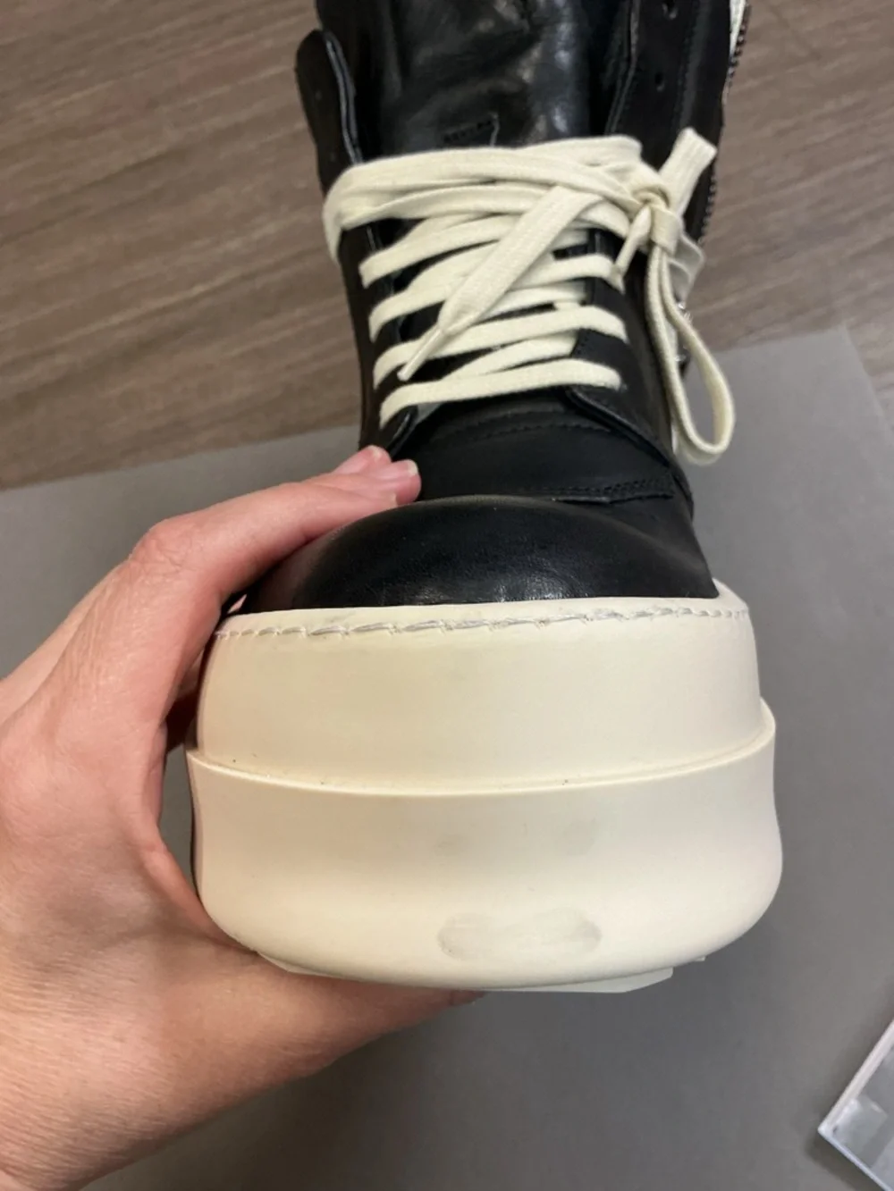 Rick Owens Mega Bumper Geobasket sneakers size 38 - Picture 5 of 13